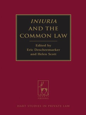 cover image of Iniuria and the Common Law